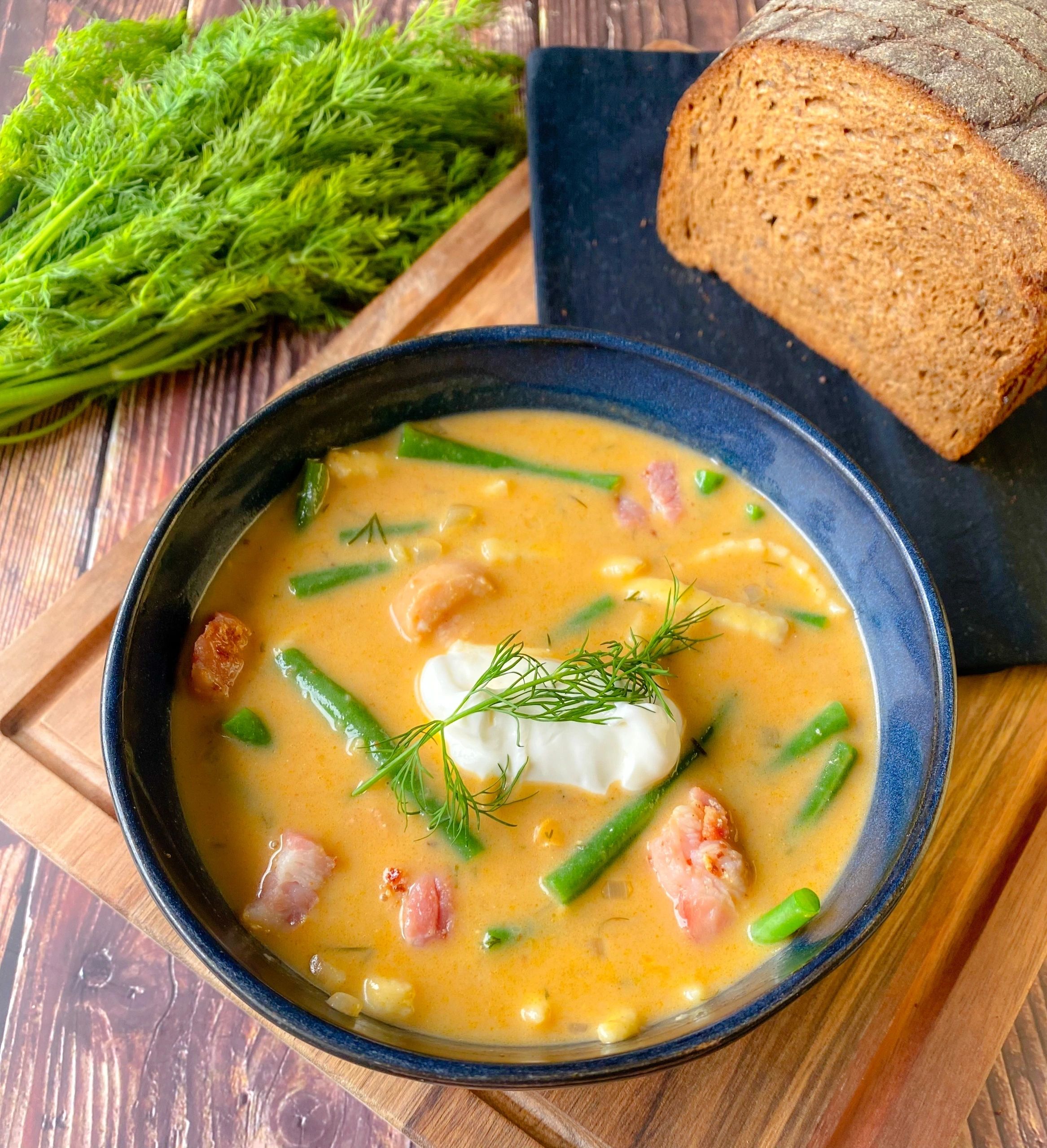 Zöldbableves: Traditional Hungarian Green Bean Soup