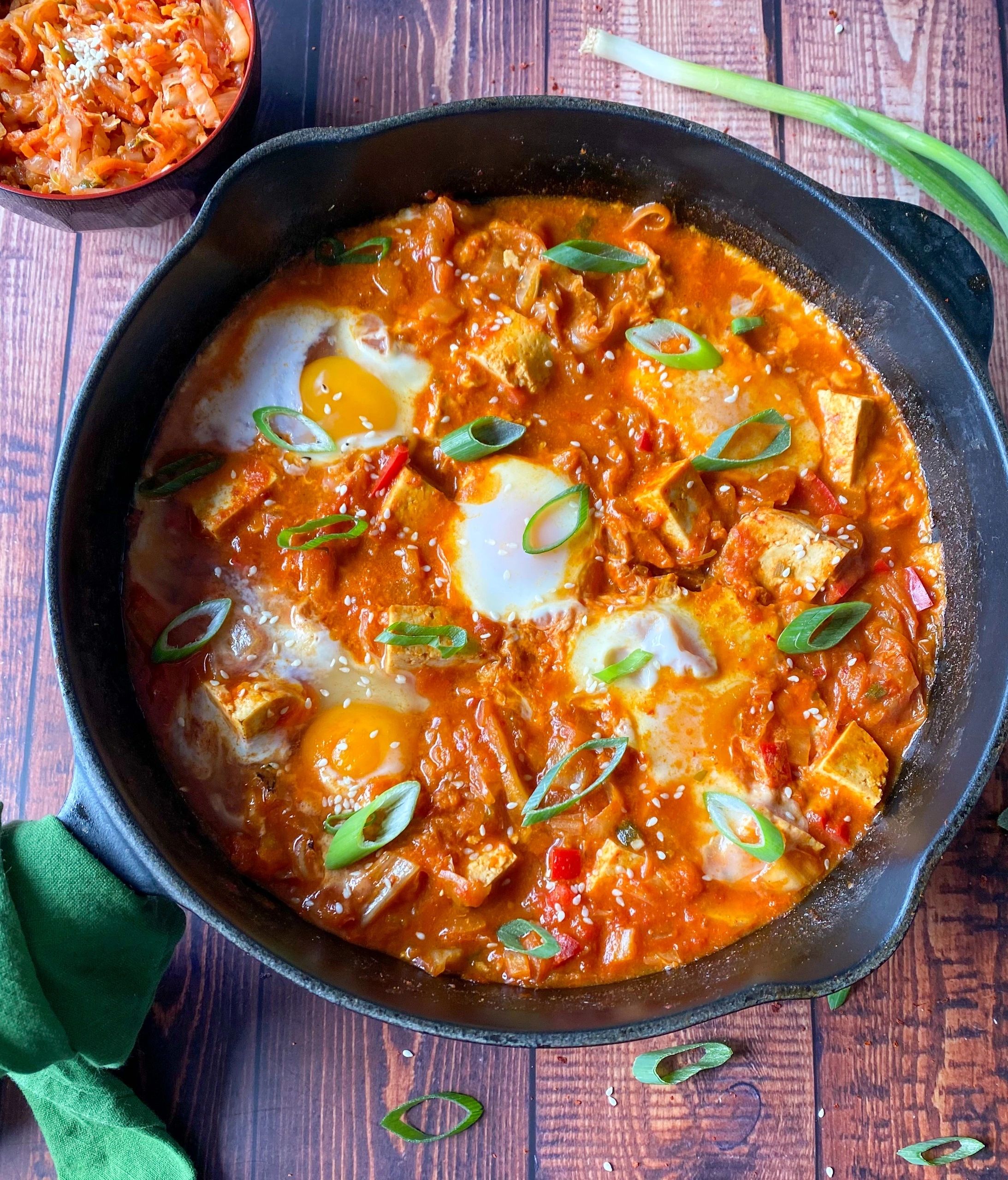 Kimchi Shakshuka: Korean Heat, Global Eat