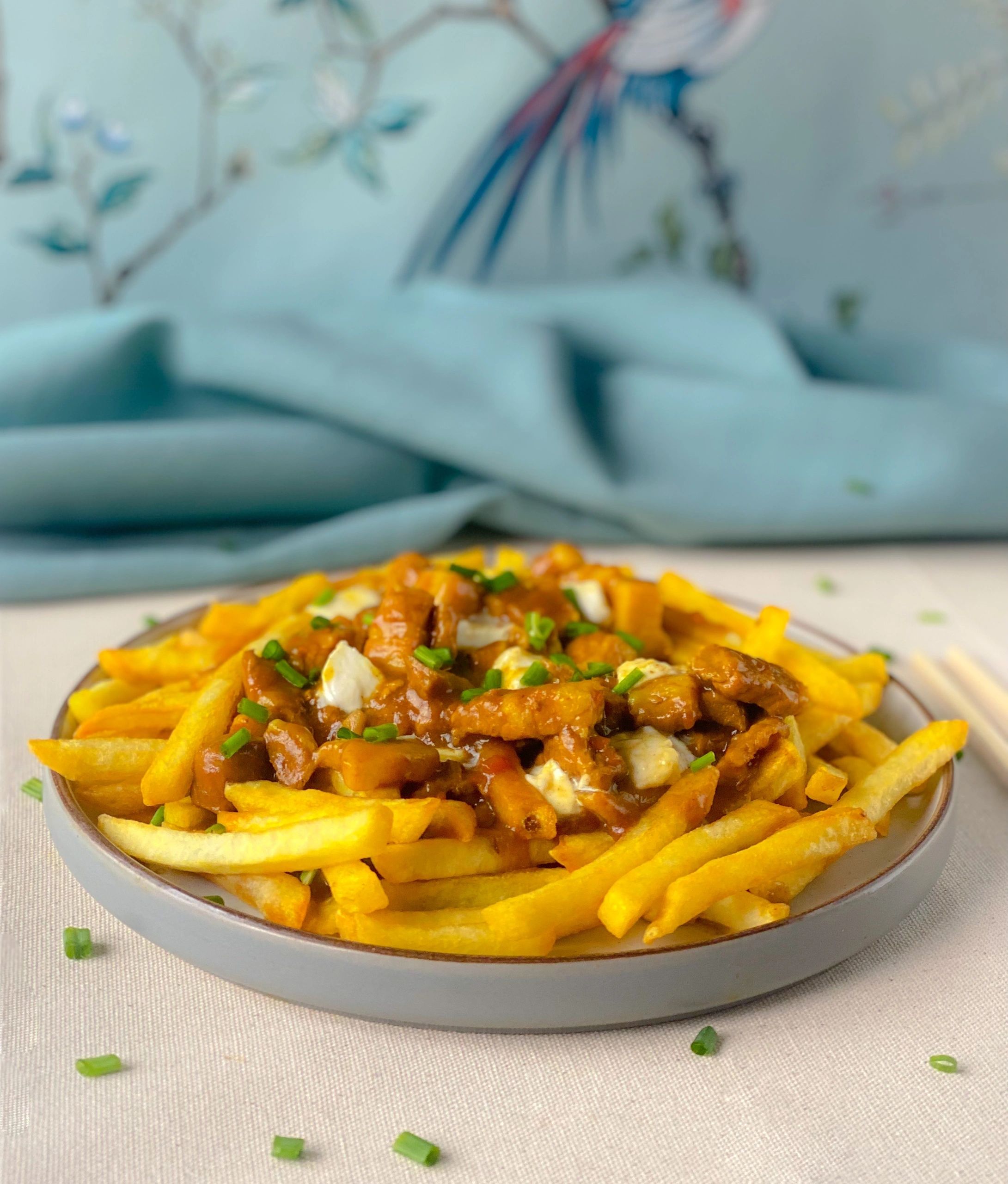 Japanese Pork Belly Curry Poutine: A Fusion Feast