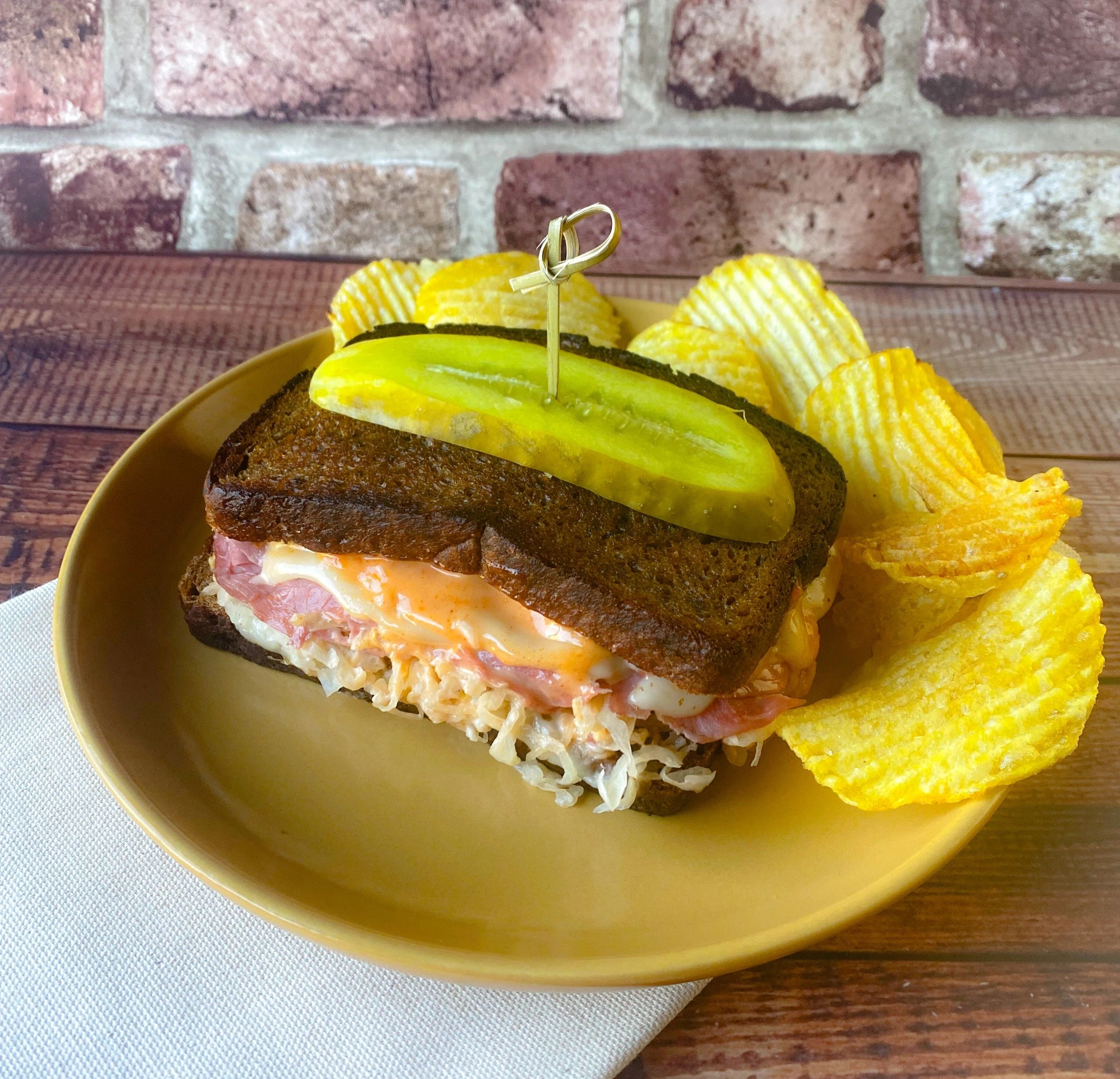 Reuben Sandwich:  A Classic Deli Favourite