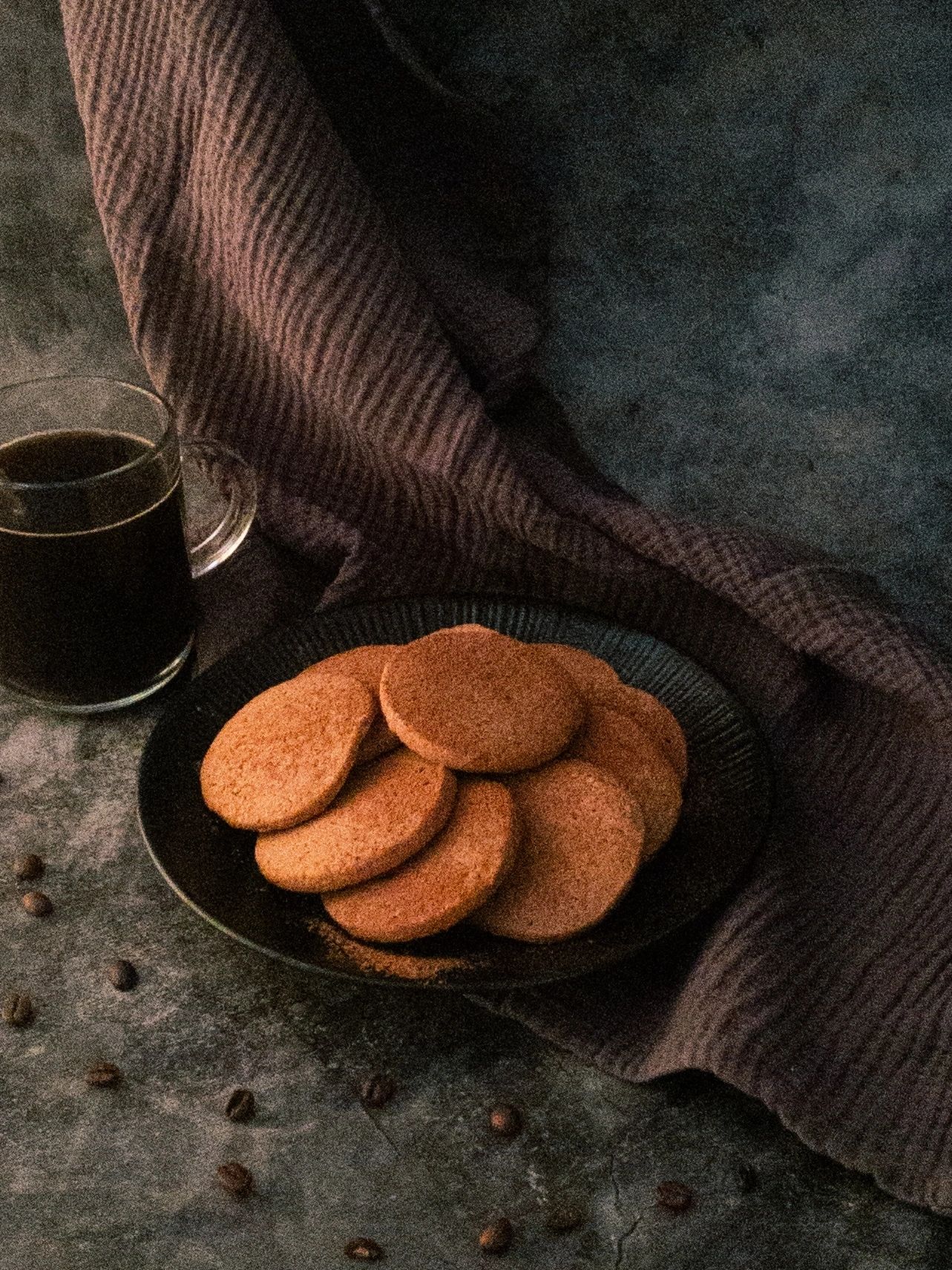 Chocolate-Espresso Whipped Shortbread