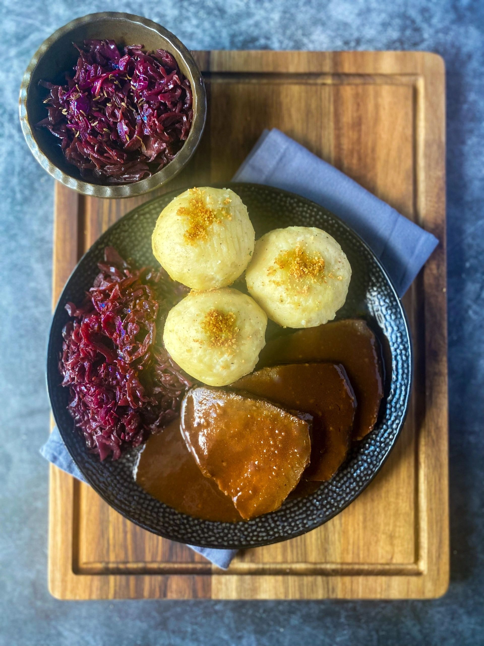 Authentic German Sauerbraten Recipe -- Tender Beef Roast