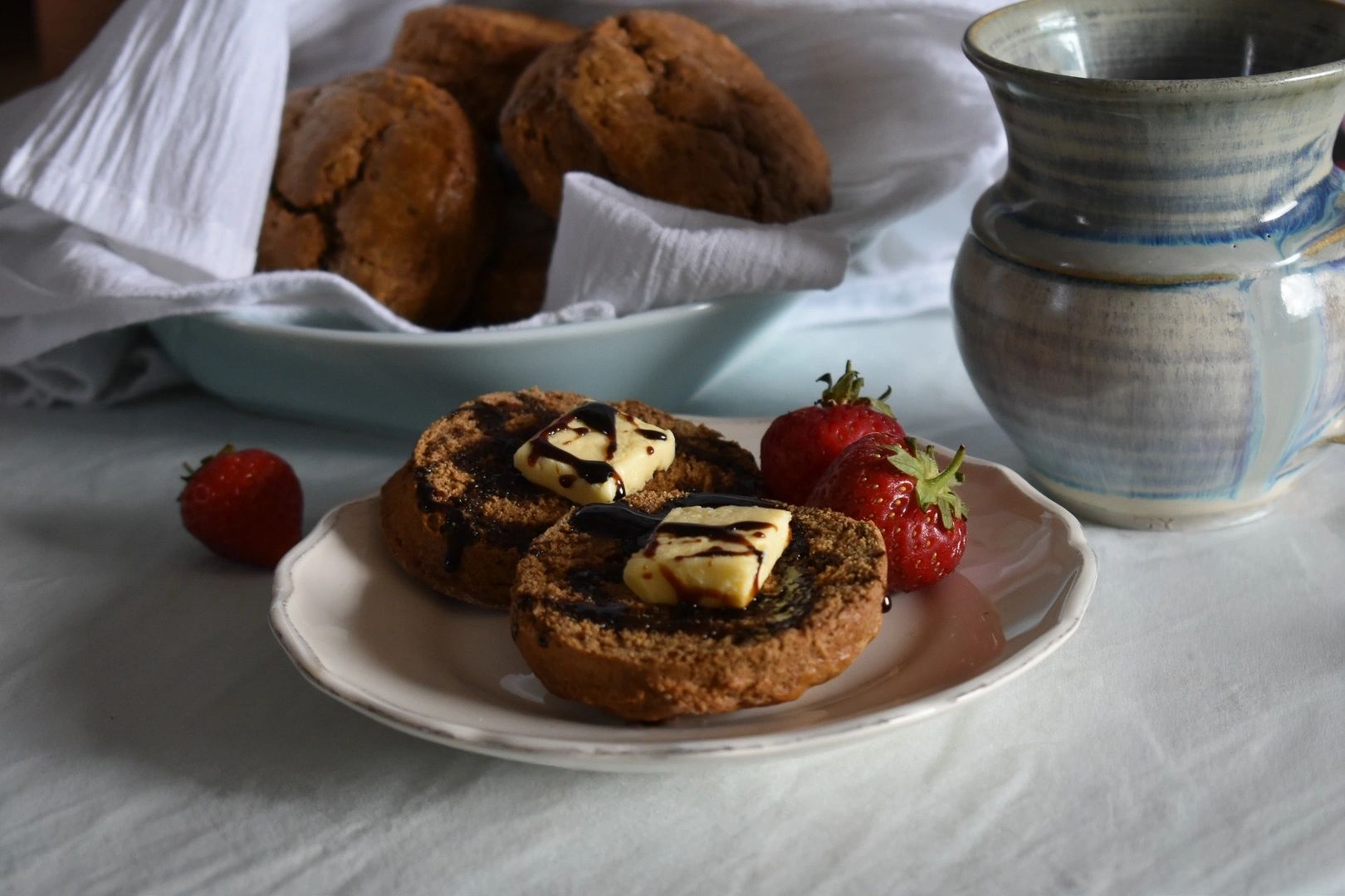 Treacle Scones; A Cosy Christmas Comfort