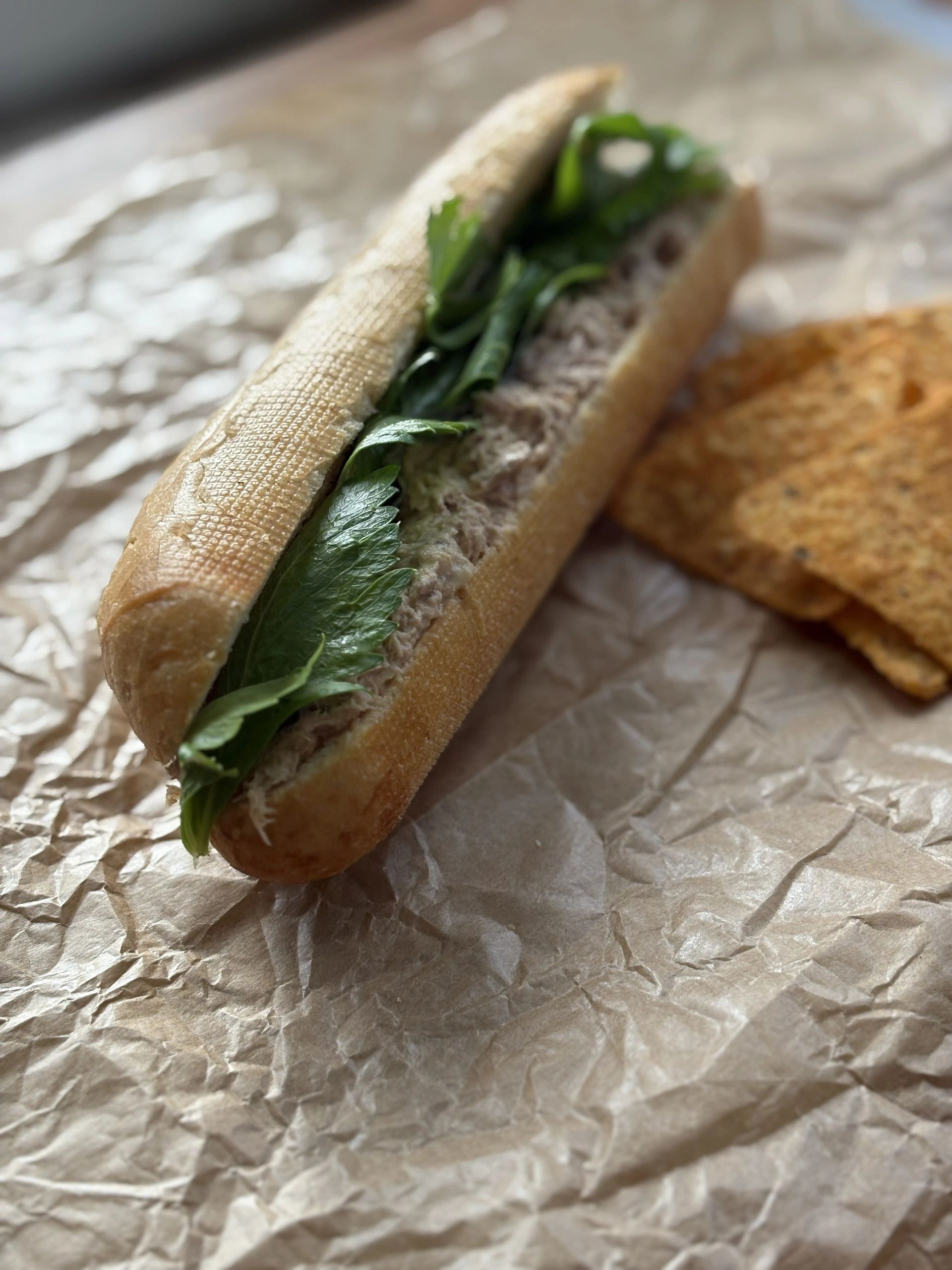 French-Style Tuna Baguettes: A Simple Sandwich
