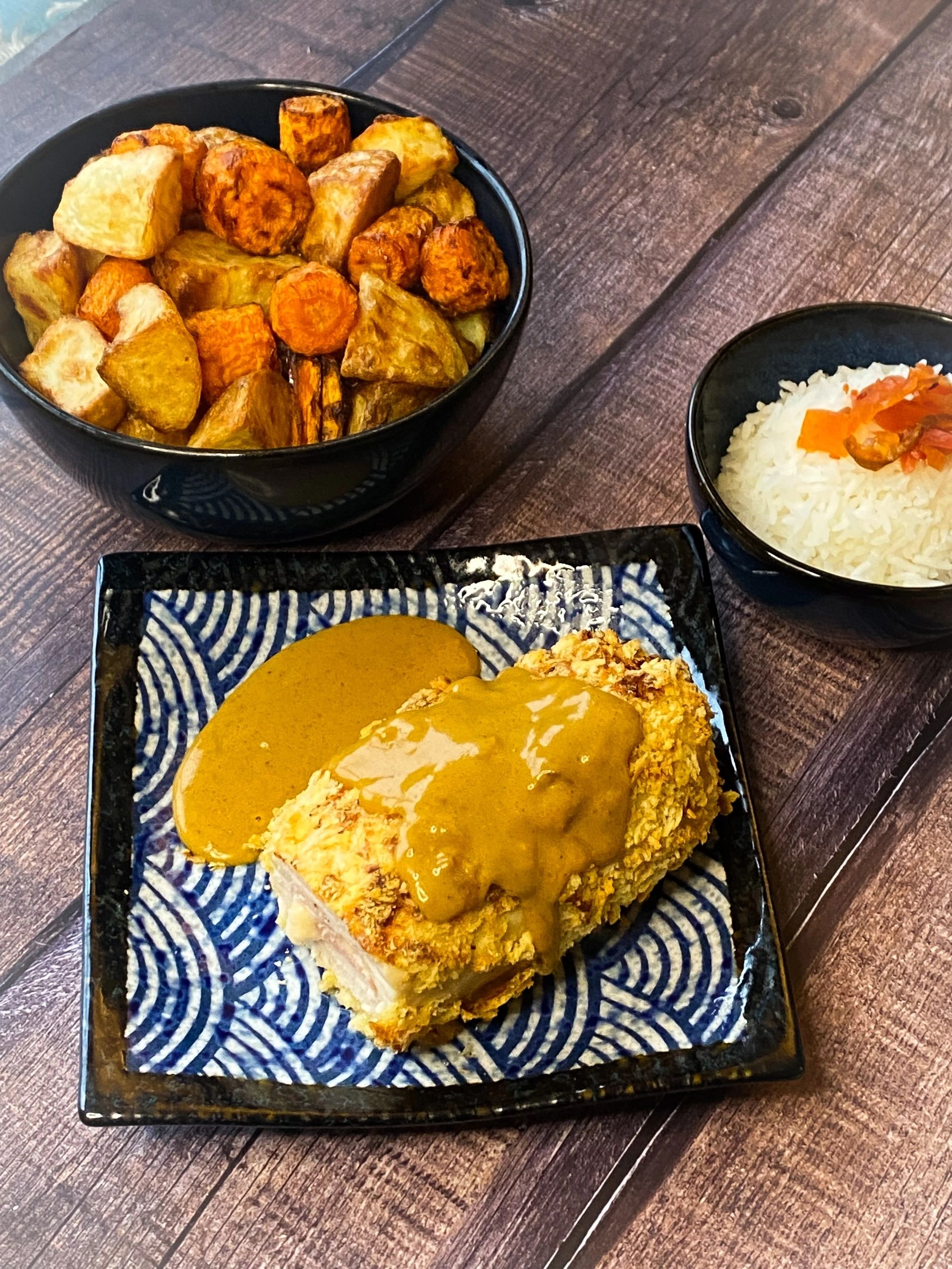 Japanese Katsu Chicken Cordon Bleu:  A Crispy, Cheesy Fusion