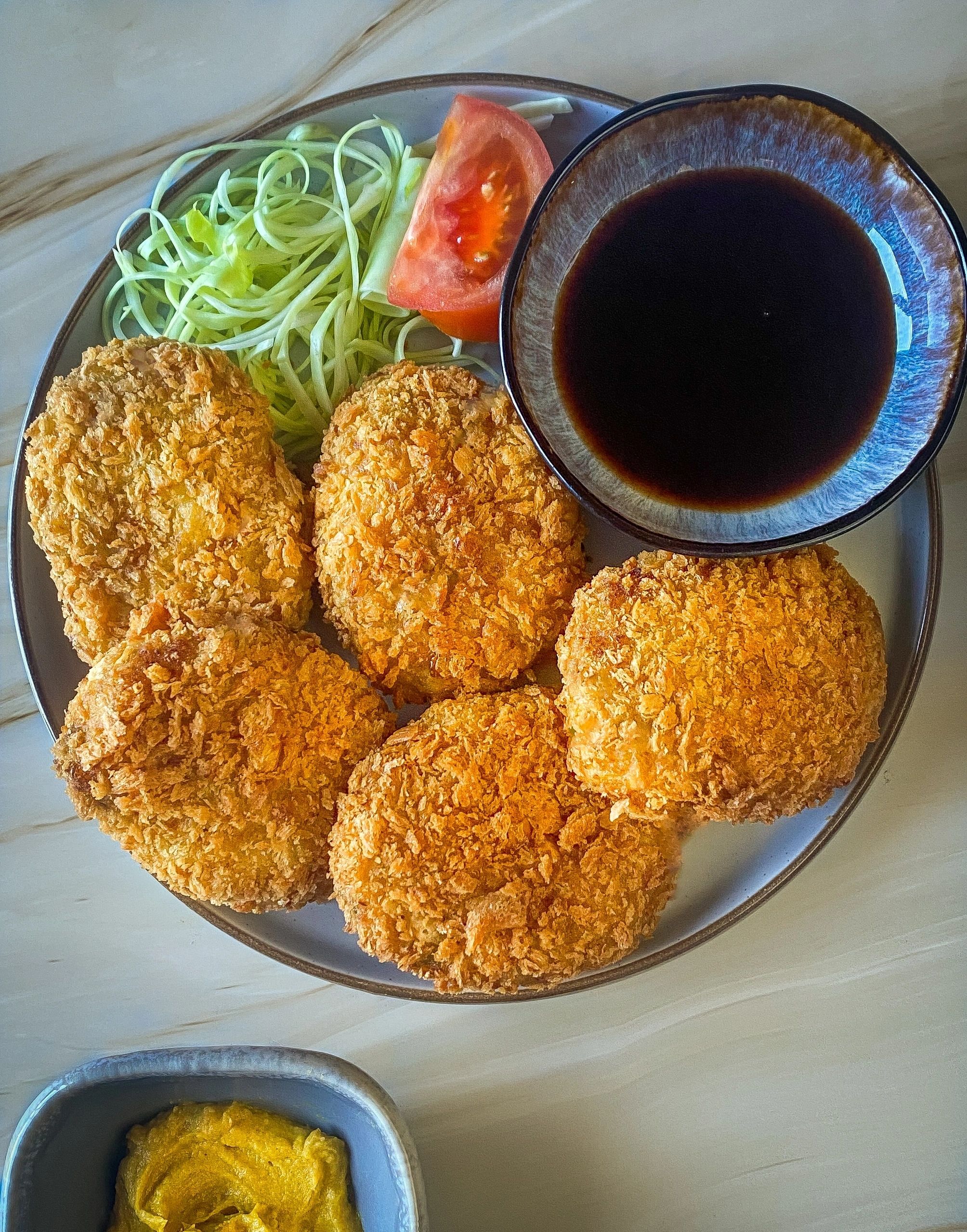 Vegan Yasai Korokke: Crispy Japanese Vegetable Croquettes