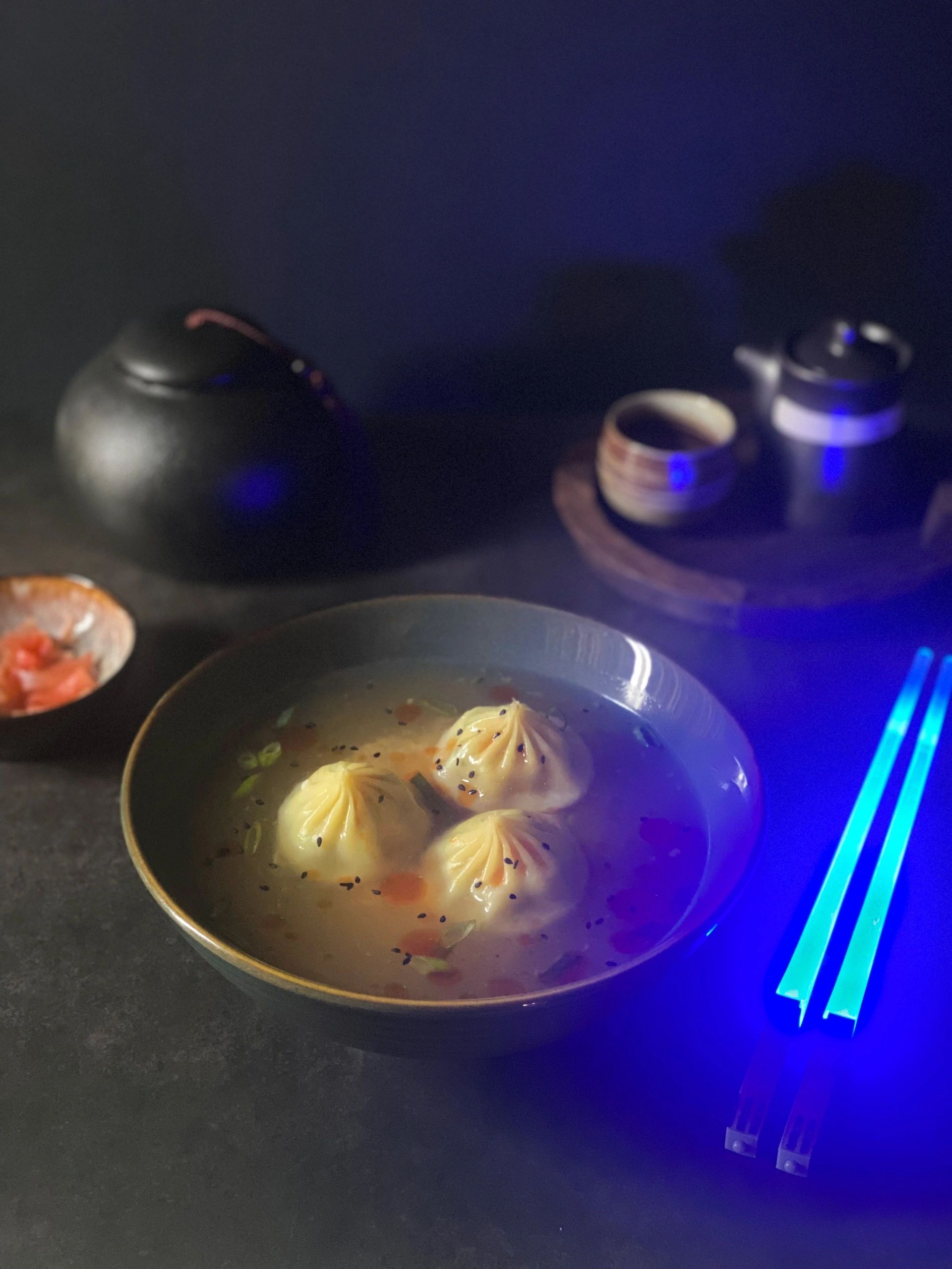 Frozen Dumplings, Hot Broth: Thelj's Warming Bowl